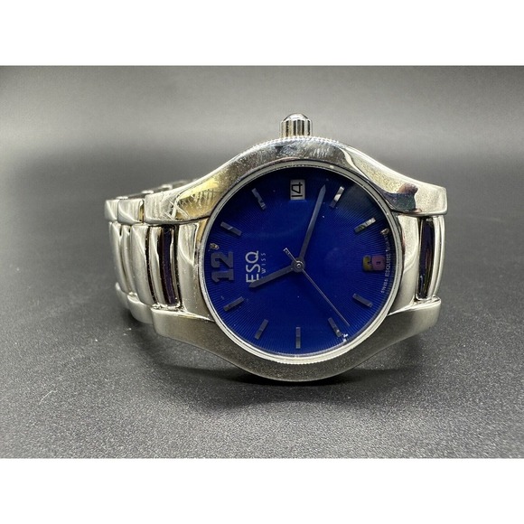 ESQUIRE ESQ Movado 100713 Swiss Quartz Stainless Steel Womens Bracelet Watch - Picture 5 of 9